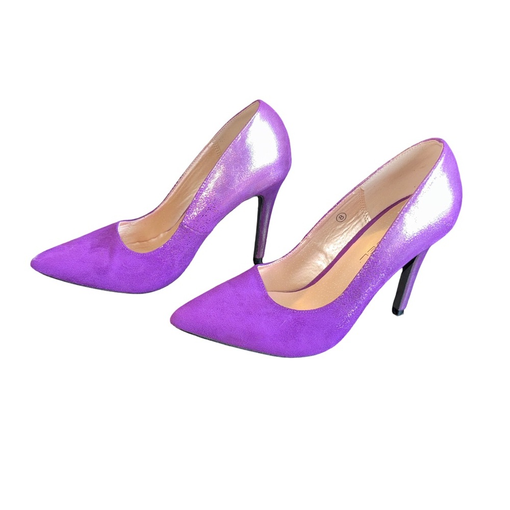 Womens Size 8 Purple Heels
